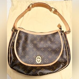Auth LOUIS VUITTON Monogram Tulum PM Hobo Shoulder Bag Purse